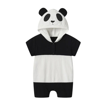 Short Sleeve Panda Baby Costume