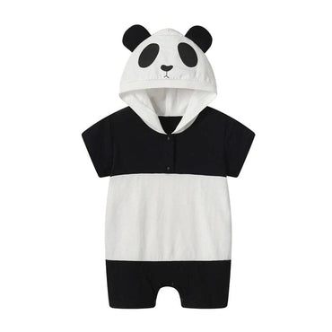 Short Sleeve Panda Baby Costume
