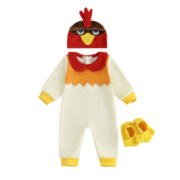 Long Sleeve Thanksgiving Turkey Baby Costume