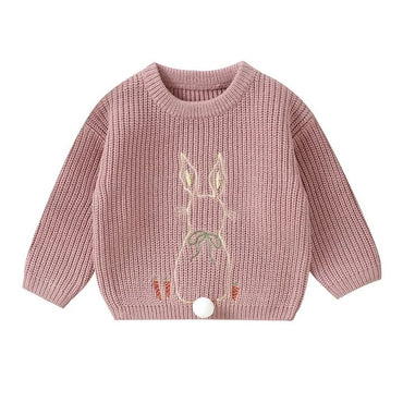 Bunny Knitted Baby Sweater