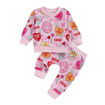 Valentine's Day Vibes Baby Set