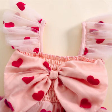 Valentine's Day Tulle Toddler Dress