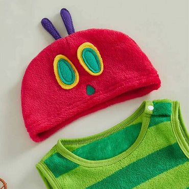 Sleeveless Halloween Caterpillar Baby Costume