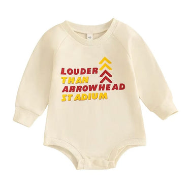 Arrowhead Stadium Baby Bodysuit Red 3-6 M