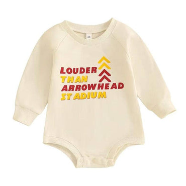 Arrowhead Stadium Baby Bodysuit Red 3-6 M