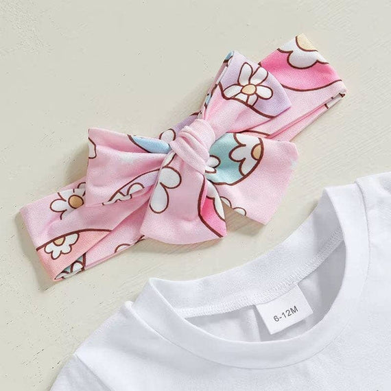 Hip Hop Flared Pants Toddler Set