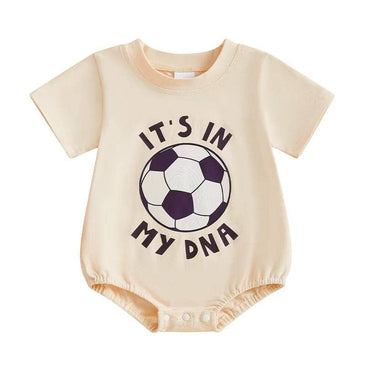 Short Sleeve It's In My DNA Baby Bodysuit Black 0-3 M