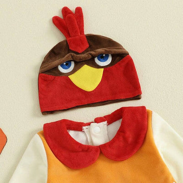Long Sleeve Thanksgiving Turkey Baby Costume