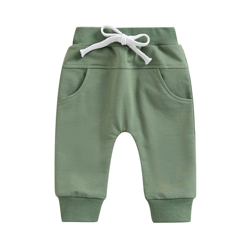 Olive green 2024 baby pants