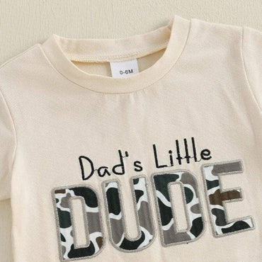 Dad's Little Dude Camo Toddler Set