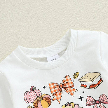 Long Sleeve Thanksgiving Vibes Baby Set