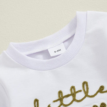 Little Pumpkin Solid Pants Baby Set