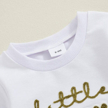 Little Pumpkin Solid Pants Baby Set