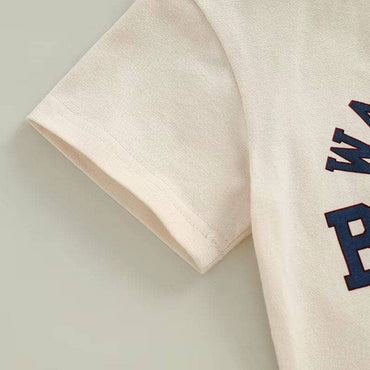 Short Sleeve Baller Baby Set