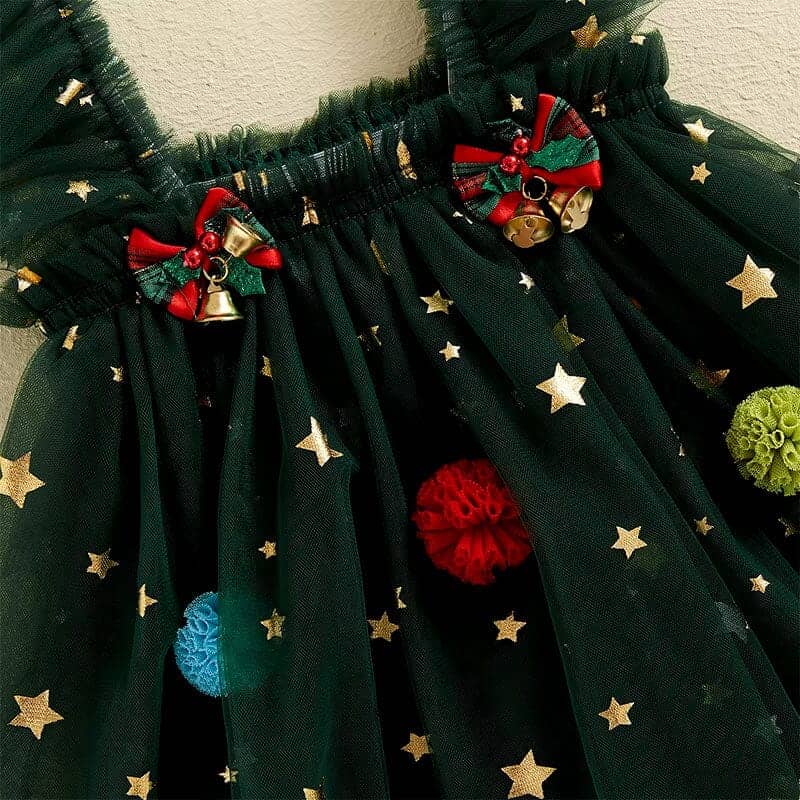 Baby Girl Christmas Magic Dress – The Trendy Toddlers