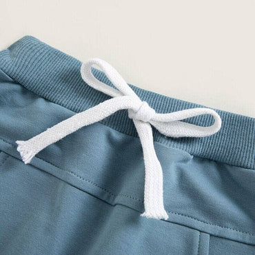 Solid Pockets Baby Pants