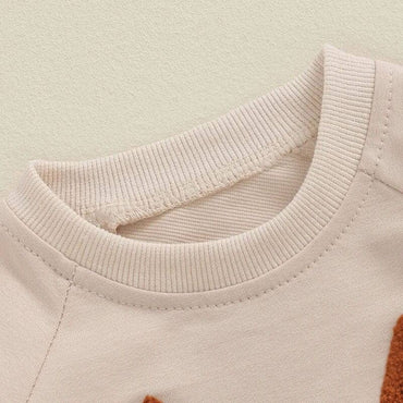 Pumpkin Face Toddler Sweatshirt