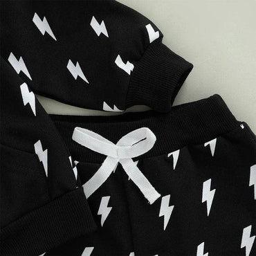 Long Sleeve Hooded Flash Toddler Set