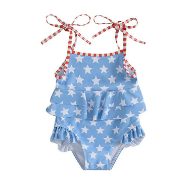 4th of July Stars Baby Swimsuit