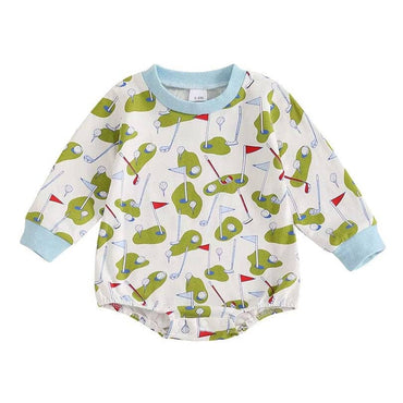 Long Sleeve Golf Baby Bodysuit