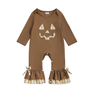 Long Sleeve Halloween Baby Jumpsuit