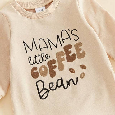 Mama's Little Coffee Bean Baby Jumpsuit