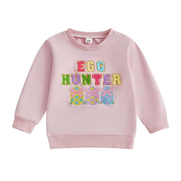Egg Hunter Toddler Sweatshirt Pink 12-18 M