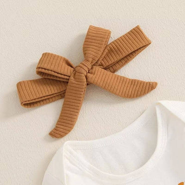 Thanksgiving Casserole Flared Pants Baby Set