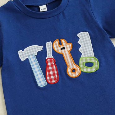 Short Sleeve Tool Toddler Set Sets The Trendy Toddlers