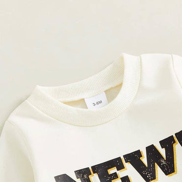 Long Sleeve New Boy In Town Baby Jumpsuit