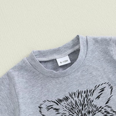 Short Sleeve Feral Toddler Set