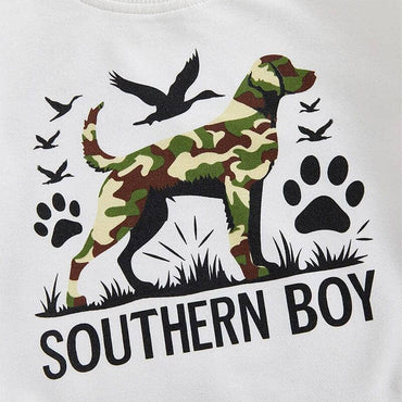 Long Sleeve Southern Boy Baby Bodysuit