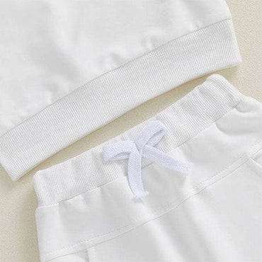 Long Sleeve Solid Toddler Set