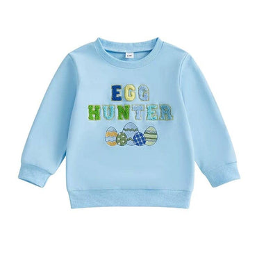 Egg Hunter Toddler Sweatshirt Blue 12-18 M