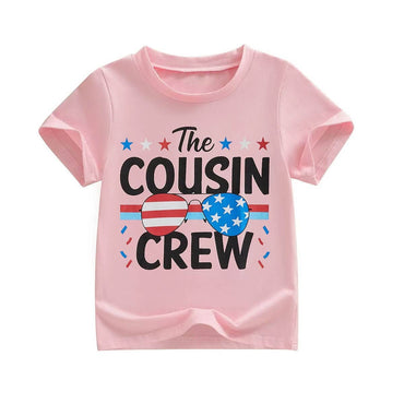 The Cousin Crew American Toddler Tee Pink 2T