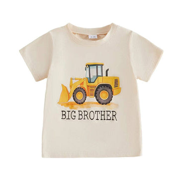 Big Brother Excavator Toddler Tee