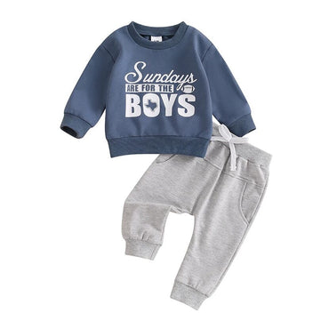 Long Sleeve Sunday Funday Baby Set