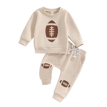 Long Sleeve Football Game Baby Set