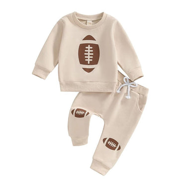 Long Sleeve Football Game Baby Set