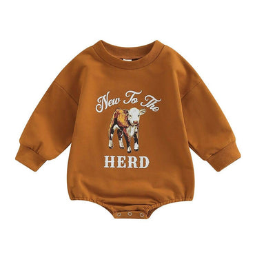 New To The Herd Baby Bodysuit