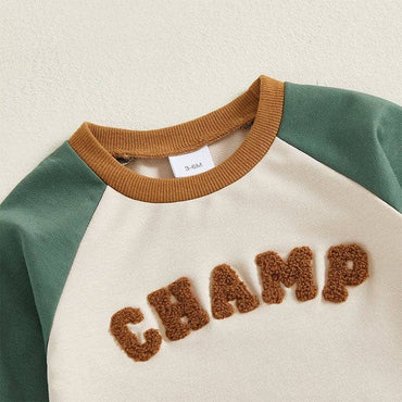 Long Sleeve Champ Baby Jumpsuit