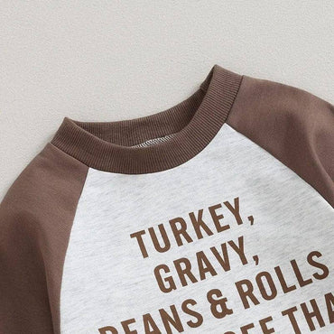 Thanksgiving Casserole Baby Jumpsuit