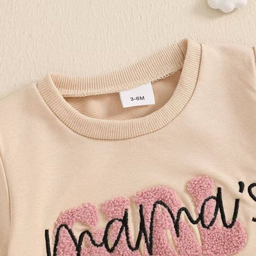 Short Sleeve Mama's Girl Baby Set
