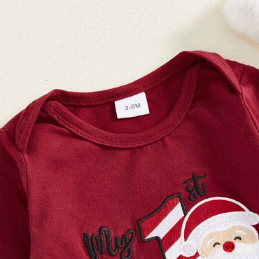 My First Christmas Santa Baby Set
