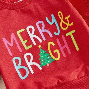 Merry And Bright Striped Toddler Set