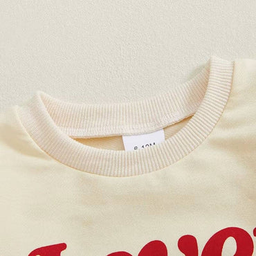 Lover Boy Solid Pants Baby Set