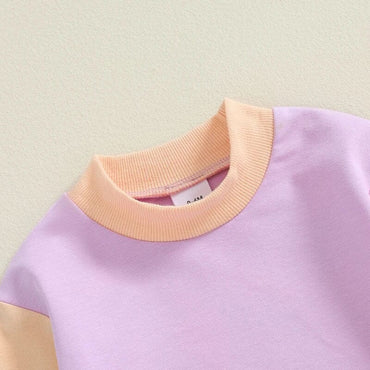 Color Block Baby Sweatshirt