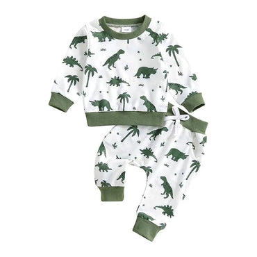 Long Sleeve Dino Baby Set
