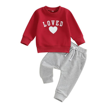 Long Sleeve Loved Baby Set