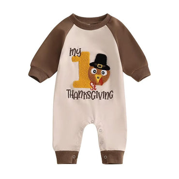 My First Thanksgiving Baby Jumpsuit
